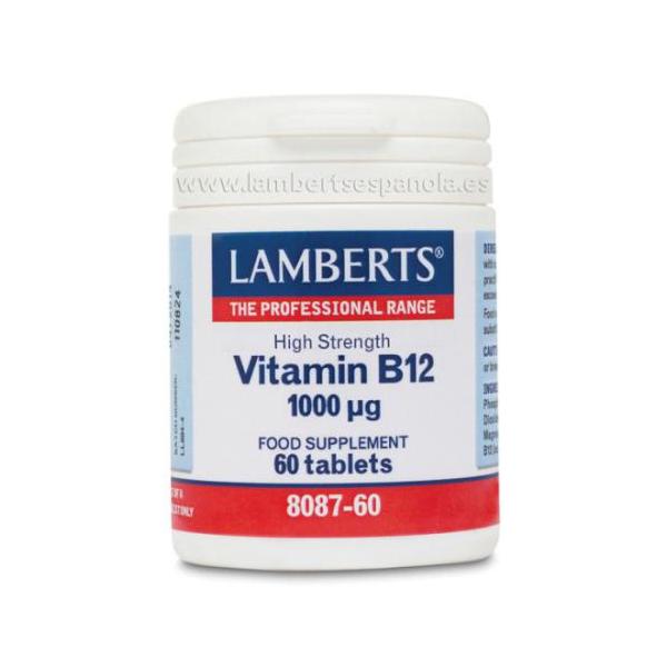 VITAMINA B-12 (1000 MCG.) 60TAB.
