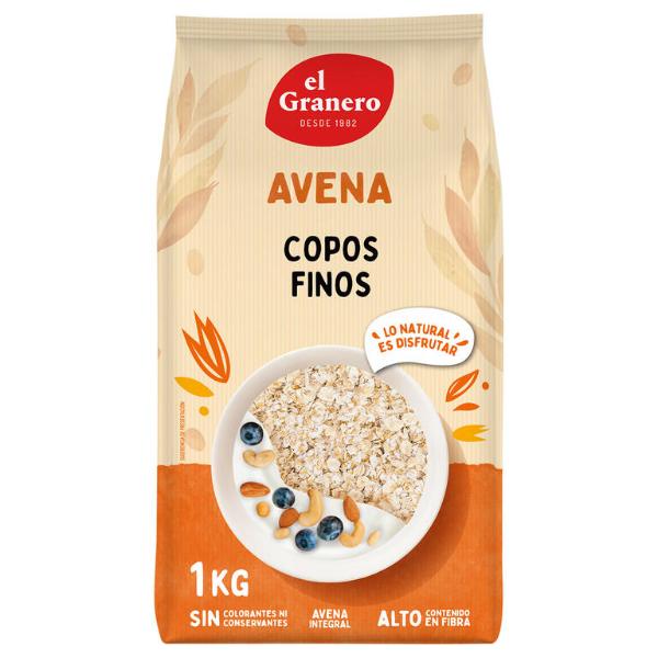 AVENA COPOS SUAVES 1KG (GRANERO)