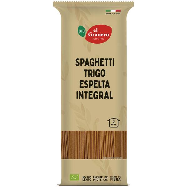 ESPAGUETI ESPELTA INTEGRAL BIO 500GR (GRANERO)