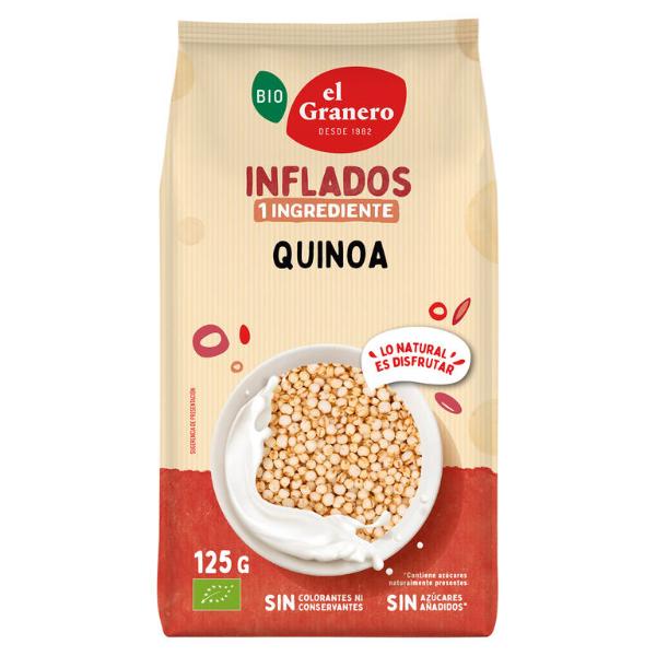 QUINOA HINCHADA BIOLOGICA 125G (GRANERO)