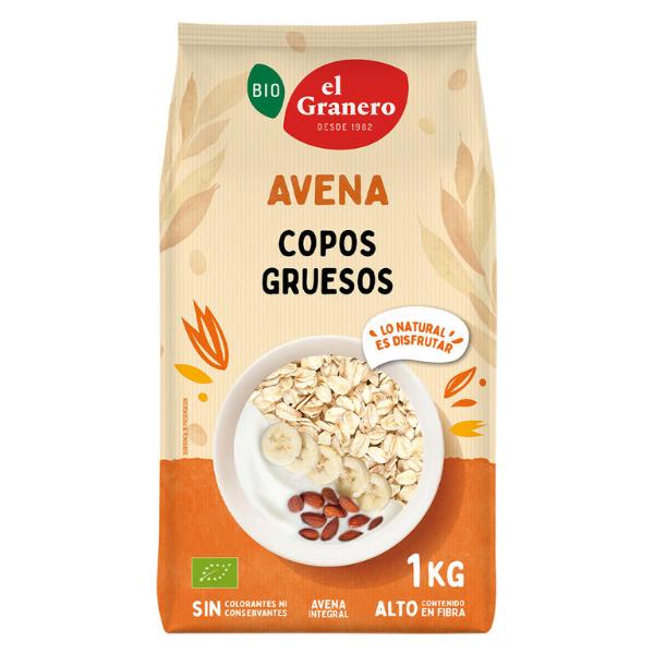 AVENA COPOS BIOLOGICOS 1 KG (GRANERO)