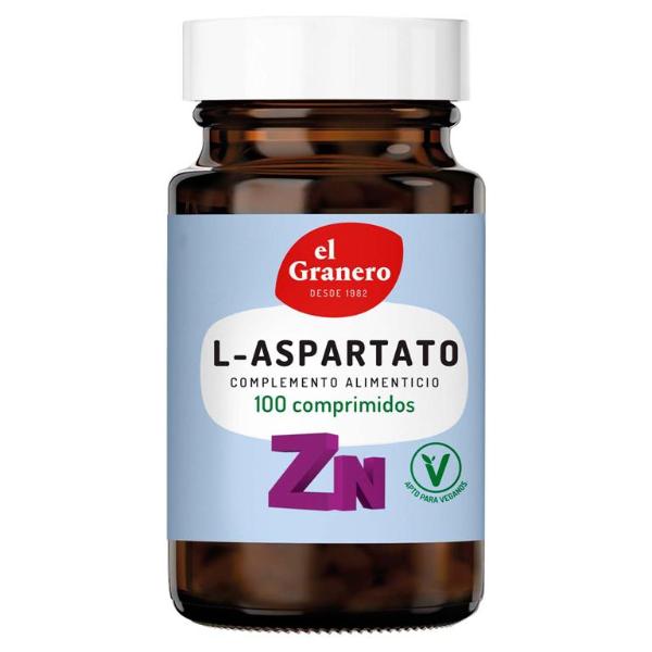 L-ASPARTATO ZINC 100 COMPRIM 360MG (GRANERO)