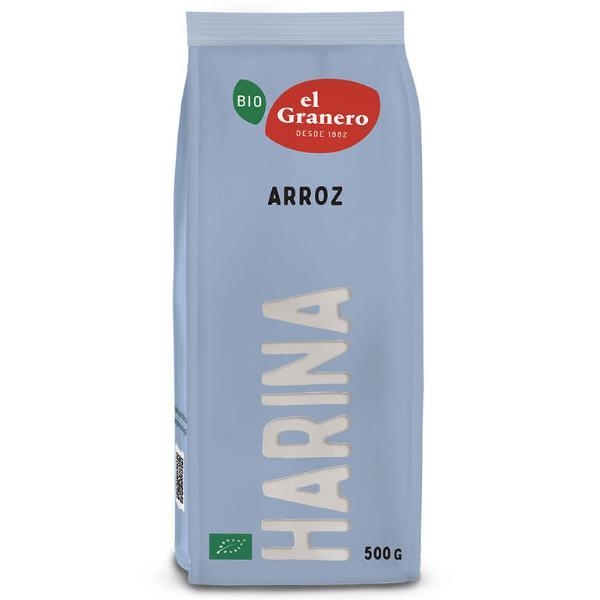 HARINA ARROZ BLANCA BIO 500GR (GRANERO)