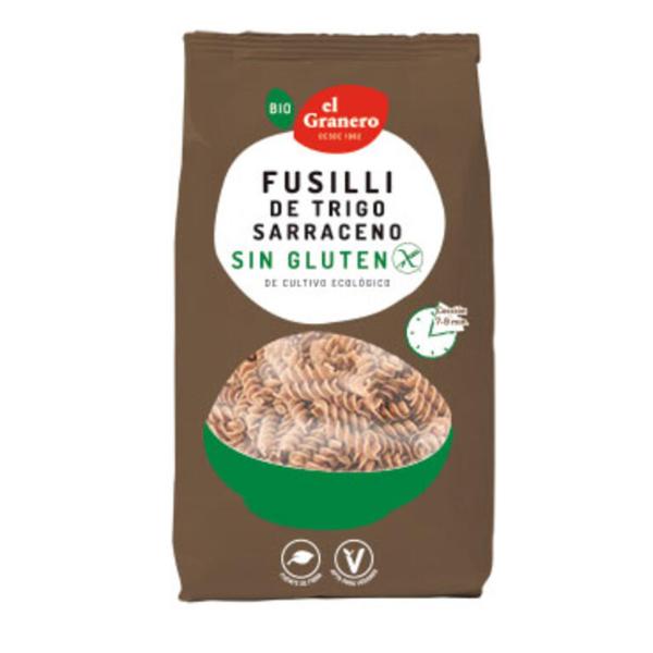 ESPIRALES TRIGO SARRACENO SIN GLUTEN BIO 500GR (GRANERO)