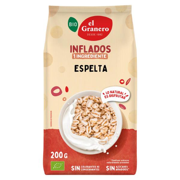ESPELTA HINCHADA BIO 200GR (GRANERO)