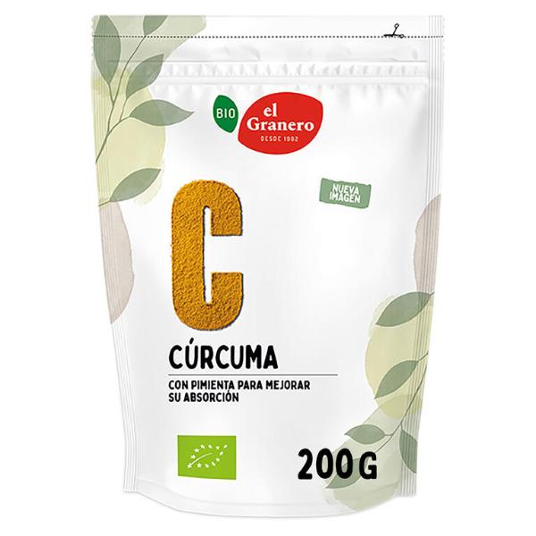 CURCUMA Y PIMIENTA BIO 200GR (GRANERO)