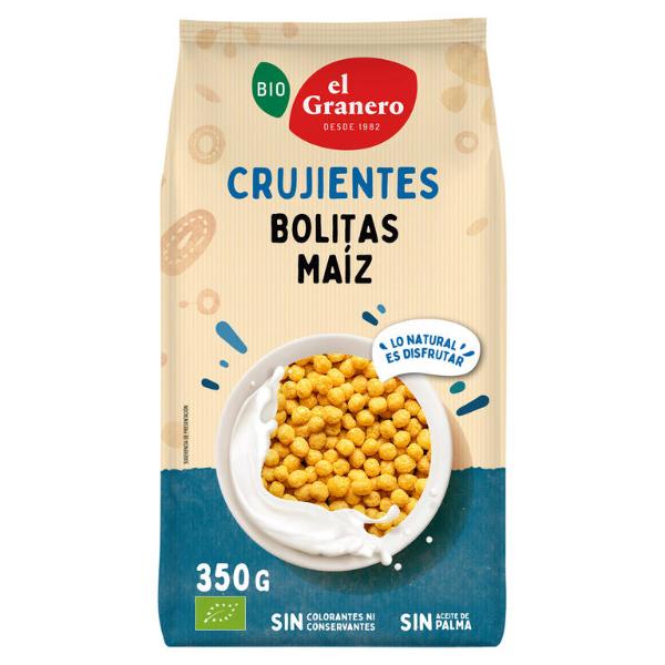 BOLITAS DE MAIZ MIEL BIO 350GR (GRANERO)