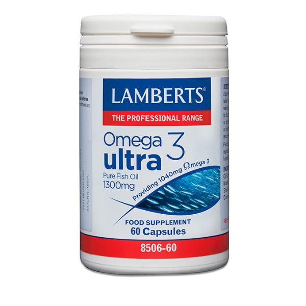 OMEGA 3 ULTRA 1300MG 60 CAPSULAS (LAMBERTS)