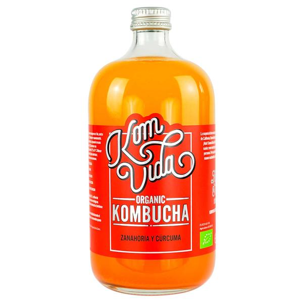 KOMVIDA KOMBUCHA ZANAHORIA CURCUMA BIO 750ML