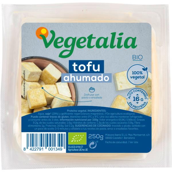 TOFU AHUMADO FRESCO BIO 250 GR (VEGETALIA)