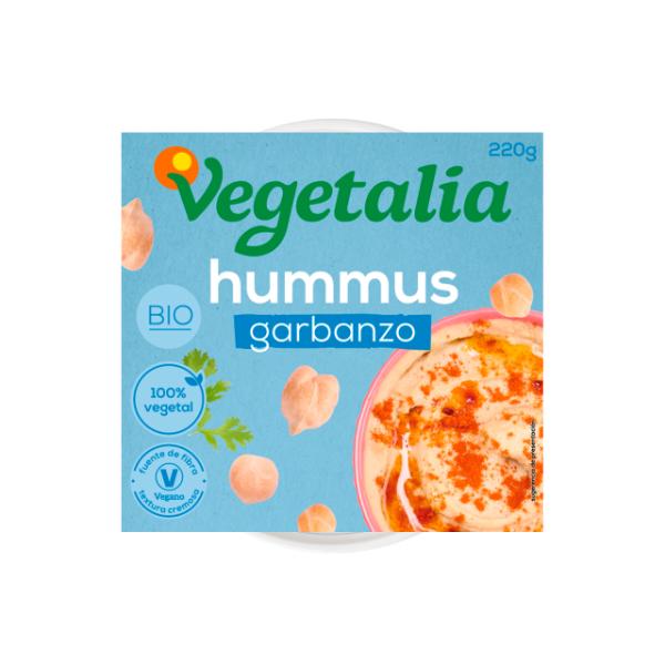 HUMUS DE GARBANZO FRESCO BIO 220G (VEGETALIA)