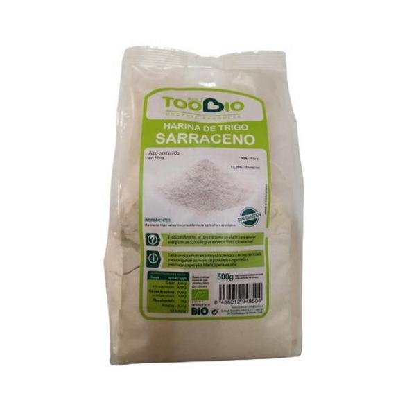HARINA TRIGO SARRACENO SIN GLUTEN BIO 500GR (TOO BIO)