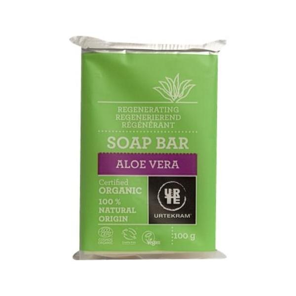 JABON ALOE VERA BIO 100G(URTEKRAM)