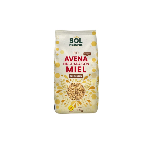 AVENA HINCHADA MIEL S/GL. BIO 150G