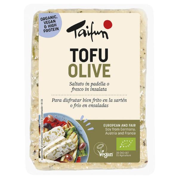 TOFU CON OLIVAS BIO 200GR (TAIFUN)