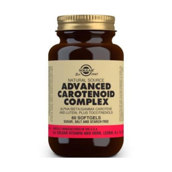 CAROTENOIDES COMPLEX AVANZ.60 CAPS. (SOLGAR)
