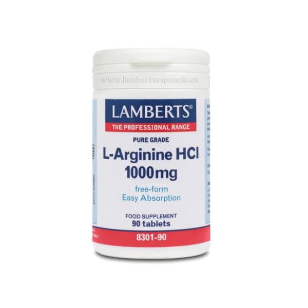 L-ARGININA HCI 1000MG. 90TAB. (LAMB)