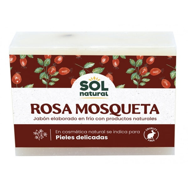 JABON ROSA MOSQUETA 100GR (SOLNATURAL)