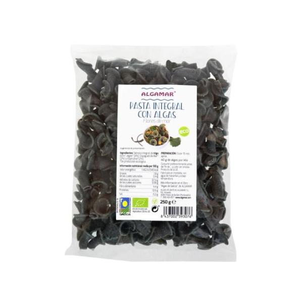 PASTA INT. C/ALGAS "FLORES" BIO 250G (ALG)