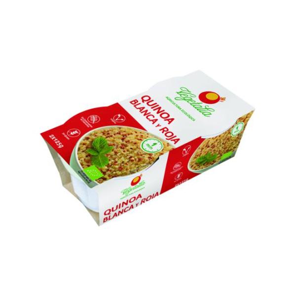 VASITO QUINOA BLANCA Y ROJA BIO 2X125GR (VEG)