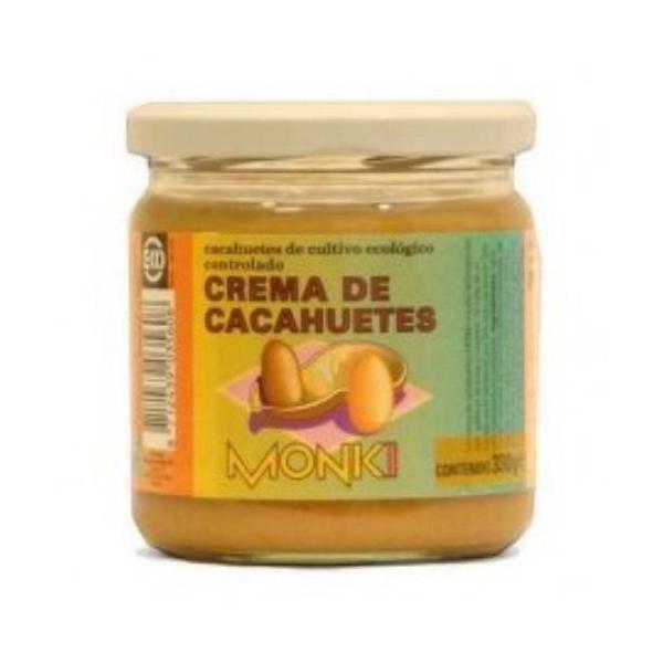 CREMA CACAHUETES BIO 330GR (MONKI)