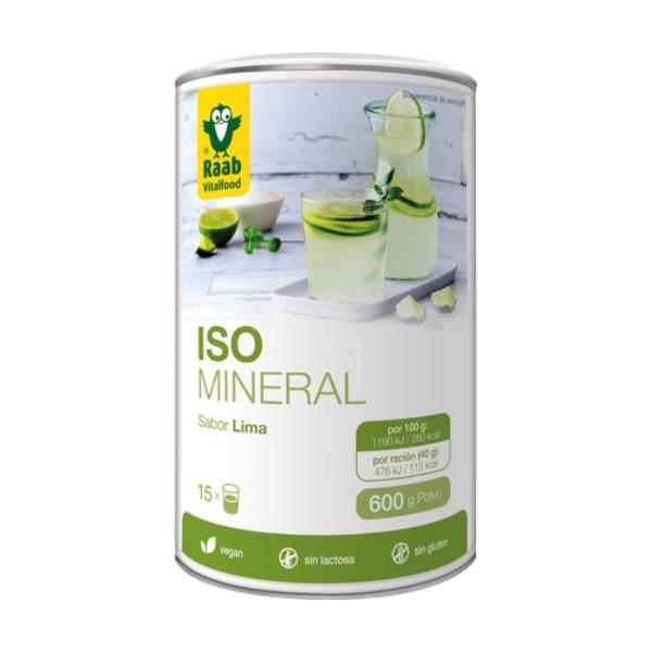 ISOTONIC MINERAL LIMA POLVO 600GR RAAB