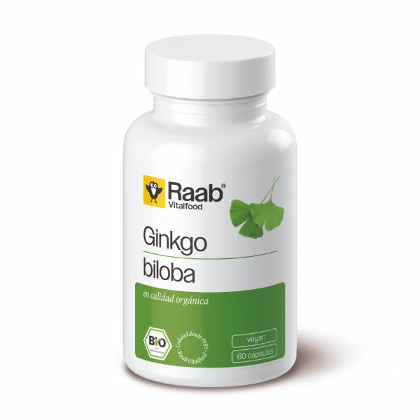 GINKGO BILOBA BIO 60 CAPSULAS 500MG (RAAB)