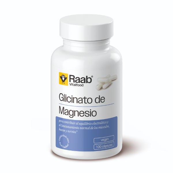 GLICINATO DE MAGNESIO 100 CAPS 660MG (RAAB)