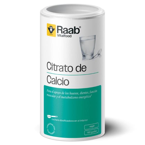 CITRATO CALCIO POLVO BOTE 160GR (RAAB)