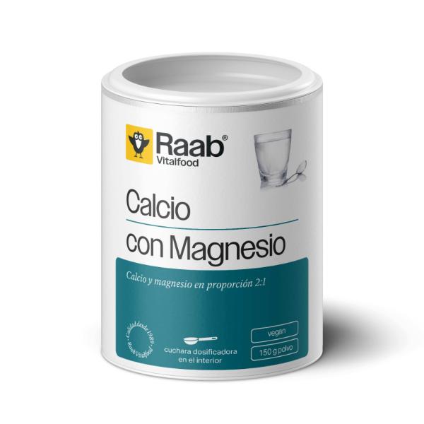 CITRATO DE CALCIO CON MAGNESIO POLVO BOTE 150GR (RAAB)