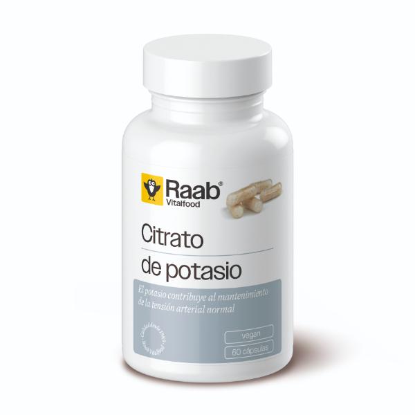 CITRATO DE POTASIO 60 CAPSULAS 870MG (RAAB)