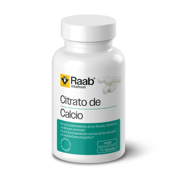 CITRATO DE CALCIO 75 CAPSULAS 820MG (RAAB)