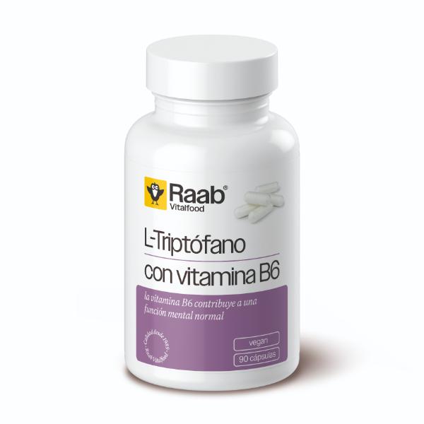 L-TRIPTOFANO CON VITAMINA B6 90 CAPSULAS 315MG (RAAB)