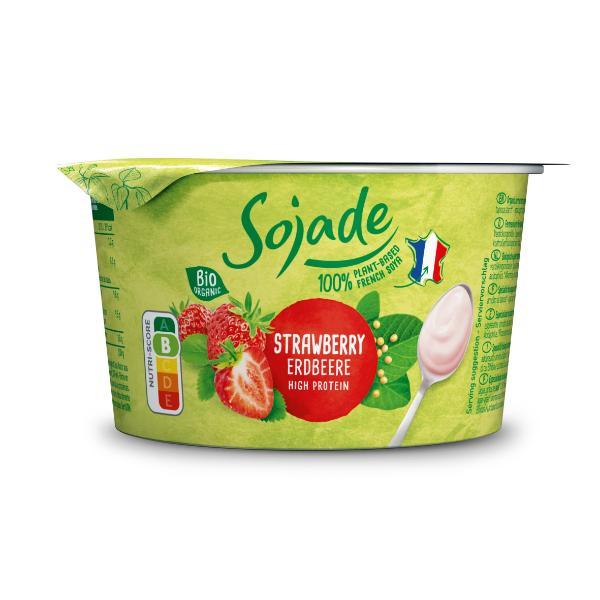 POSTRE DE SOJA FRESA BIO 150GR (SOJADE)