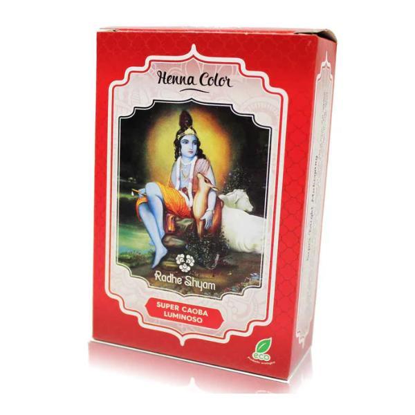 HENNA SUPER CAOBA LUMINOSO POLVO 100GR (RADHE)