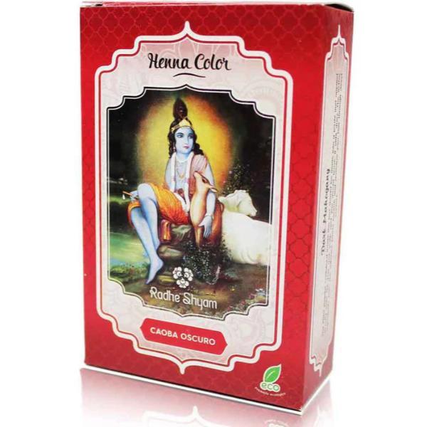 HENNA CAOBA OSCURO POLVO 100GR (RADHE)