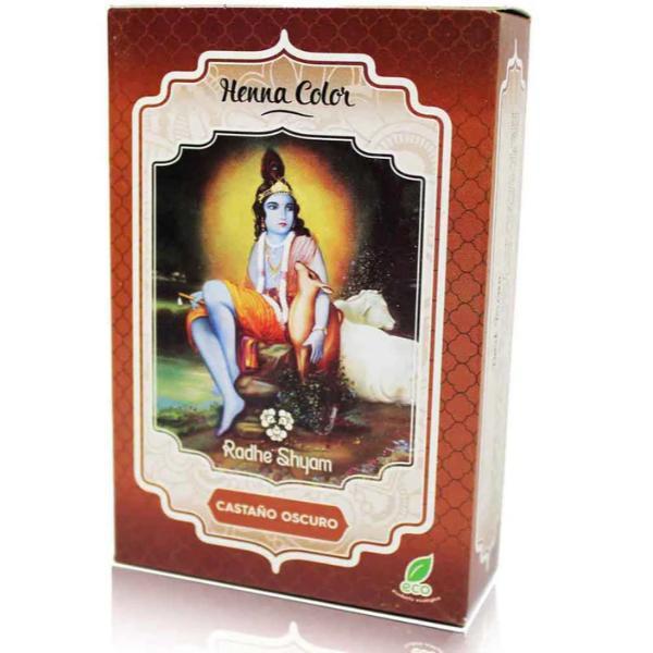 HENNA CASTAÑO OSCURO POLVO 100GR (RADHE)