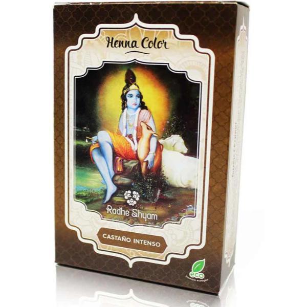HENNA CASTAÑO INTENSO POLVO 100GR (RADHE)