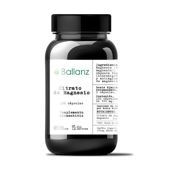 CITRATO MAGNESIO 120 CAPSULAS 720MG (BALLANZ)