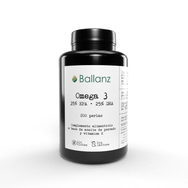 OMEGA 3 35% EPA 25% DHA 200 PERLAS 709MG (BALLANZ)