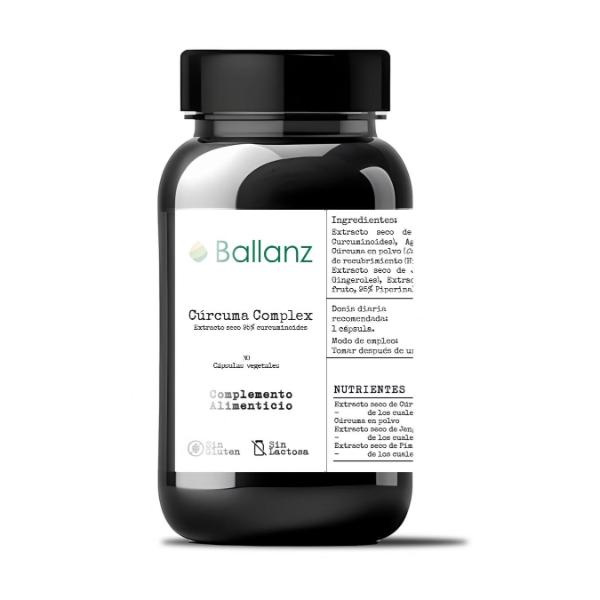 CURCUMA COMPLEX (PIMIENTA+JENGIBRE) 30 CAPSULAS (BALLANZ)