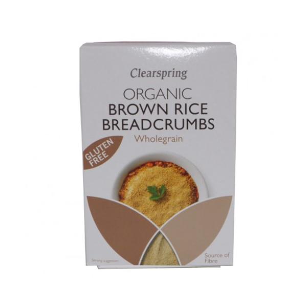 PAN RALLADO HARINA ARROZ SIN GLUTEN BIO 250G (CLEARSPRING)