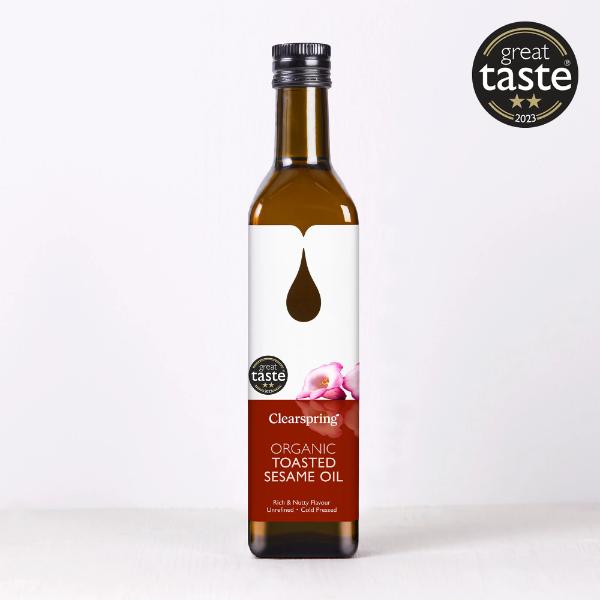 ACEITE SESAMO TOSTADO BIO 500ML (CLEARSPRING)