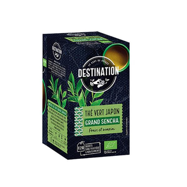 TE VERDE SENCHA JAPON PREMIUM BIO 20x2g (DESTINATION)