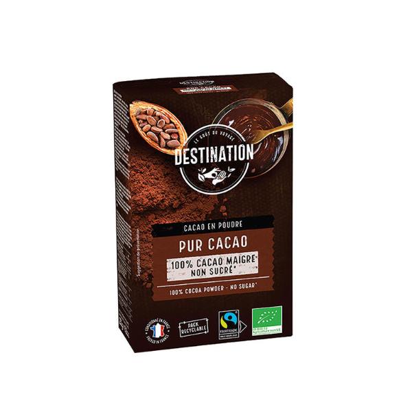 CACAO 100% POLVO (10-12%MG) BIO 250g (DESTINATION)