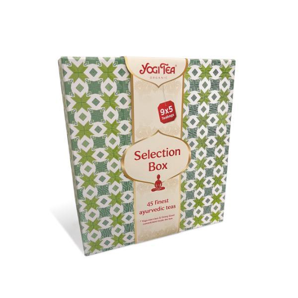 YOGI TEA CAJA SELECCION AYURVEDICA 45 SOBRES (9x5)
