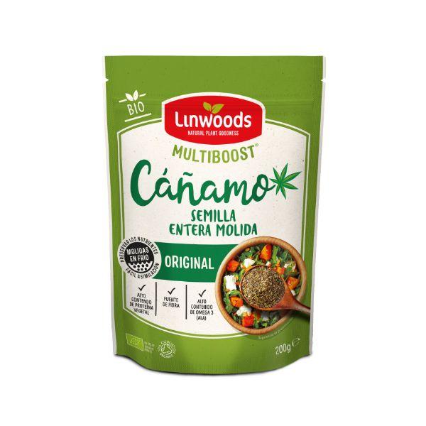SEMILLAS CAÑAMO MOLIDO BIO 200GR (LINWOODS)