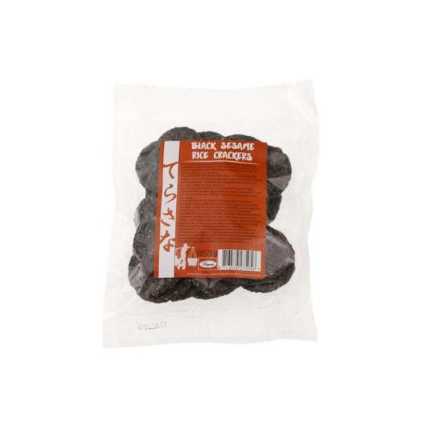 CRACKER ARROZ INTEGRAL Y SESAMO NEGRO 75G (MUSO)