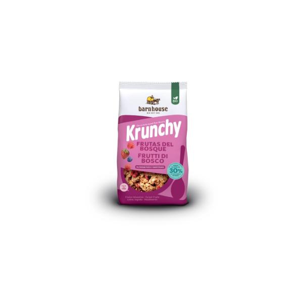 CRUNCHY FRUTOS BOSQUE SIN AZUCAR BIO 500GR (BARNHOUSE)