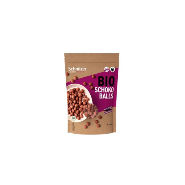 BOLITAS CHOCO SIN GLUTEN BIO 180G (SCHNITZER)